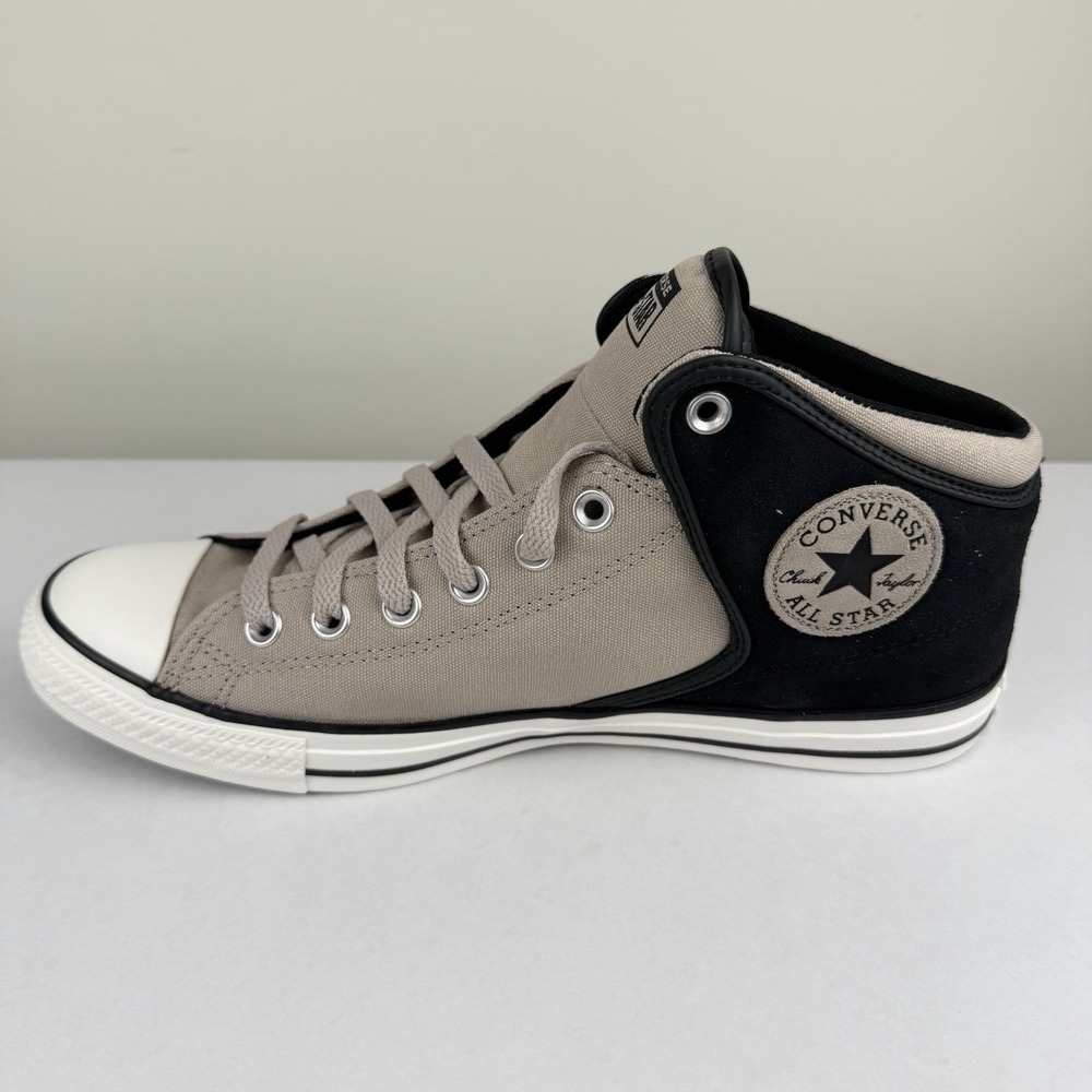 Converse Chuck Taylor All Star High Street Mid Men's Size 11 Papyrus/Black NWT - Picture 8 of 12